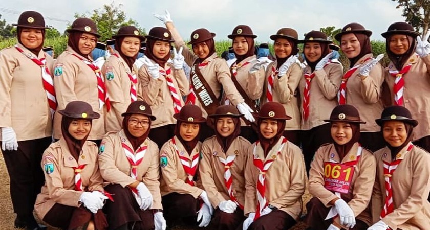 Kegiatan Pramuka SMK